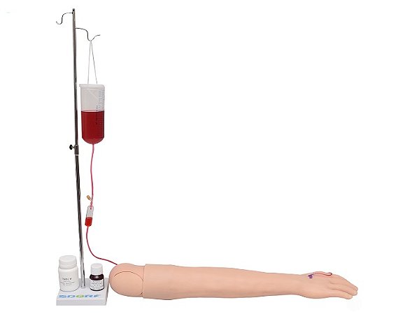 BRAÇO PARA PUNÇÃO VENOSA E INTRAMUSCULAR